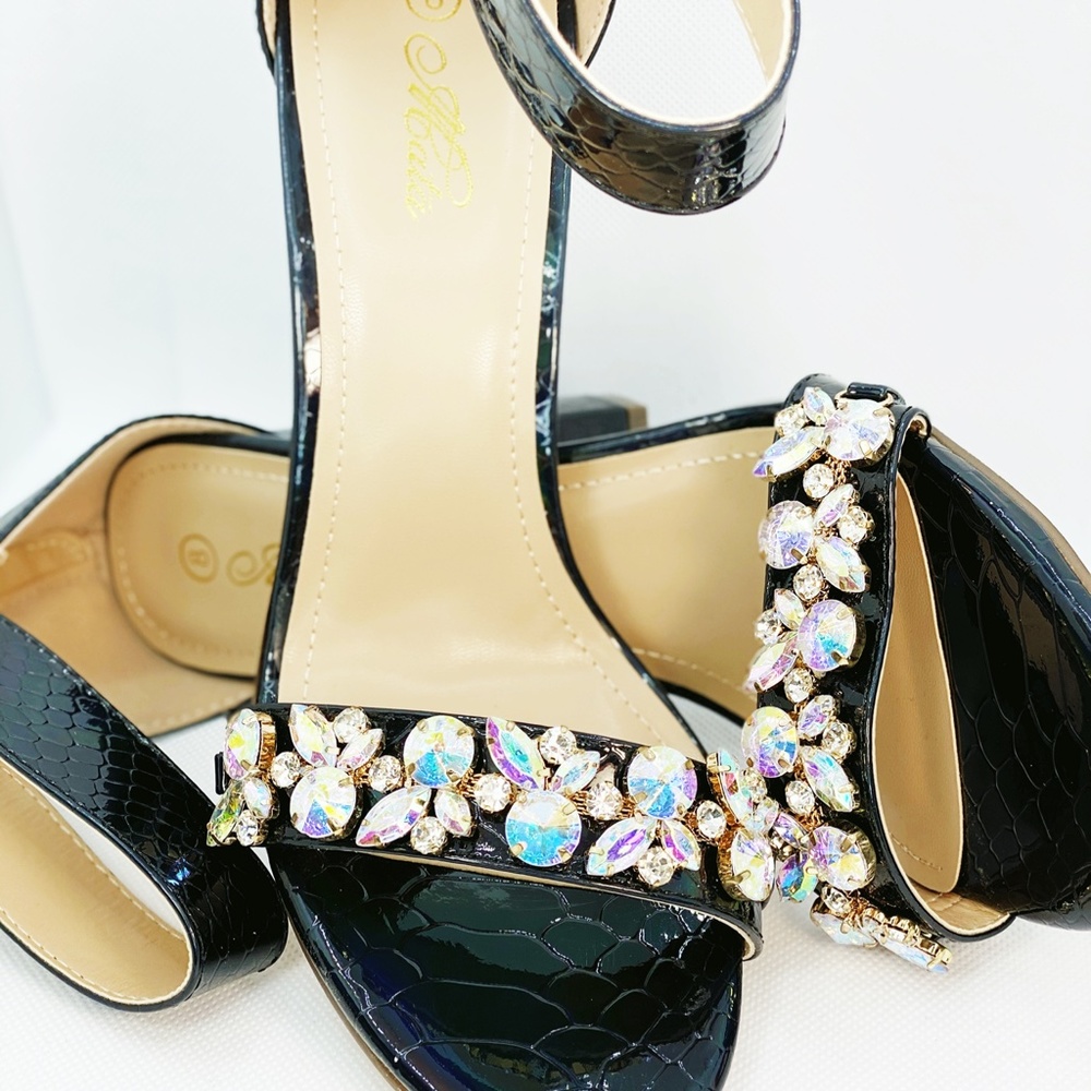 Fancy Jeweled Sandal
